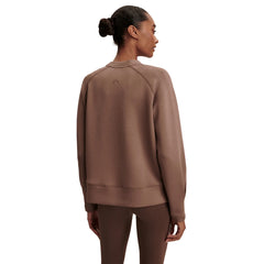 Varley Zosia Crew Midlayer - COFFEE QUARTZ