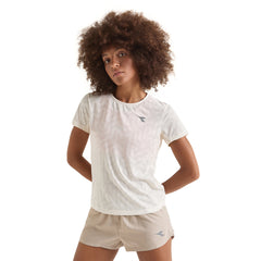 Diadora Super Light Short Sleeve T-Shirt - WHISPER WHITE