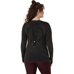ASICS Road Seamless Long Sleeve - PERFORMANCE BLACK / GRAPHITE GREY