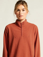 Craft Join Pile Fleece Half-Zip - SEQUOIA