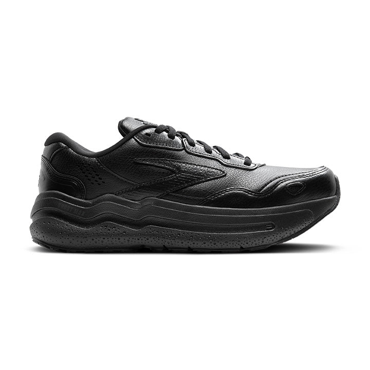 Brooks Ghost Max 2 Leather - BLACK / BLACK