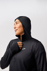 Brooks Notch Thermal Hoodie 3.0 - BLACK