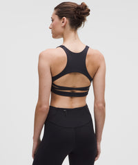 lululemon Nulux Strappy-Back Sports Bra - NIGHTMOTH