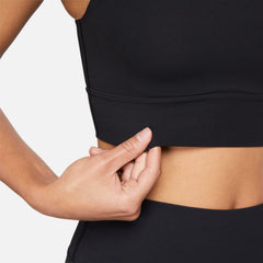 Nike Alate Ellipse Longline Bra - BLACK / SAIL