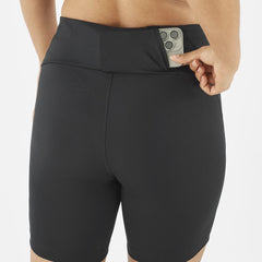 Salomon Shakeout Core Short Tight 6in - DEEP BLACK