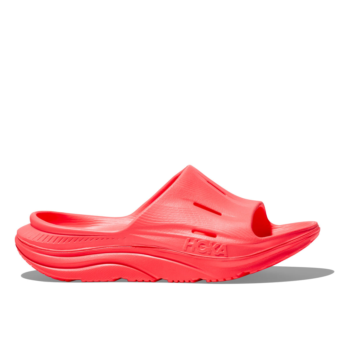 HOKA Ora Recovery Slide 3 - NEON FLAME / NEON FLAME