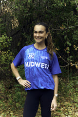 Brooks XC Champs Sunset SS Jersey - MIDWEST