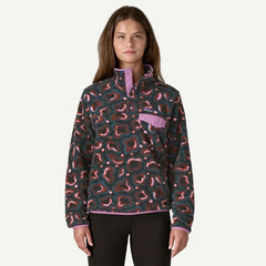 Patagonia Lightweight Synchilla® Snap-T® Fleece Pullover - SOFT SPIREA: DRIED VANILLA
