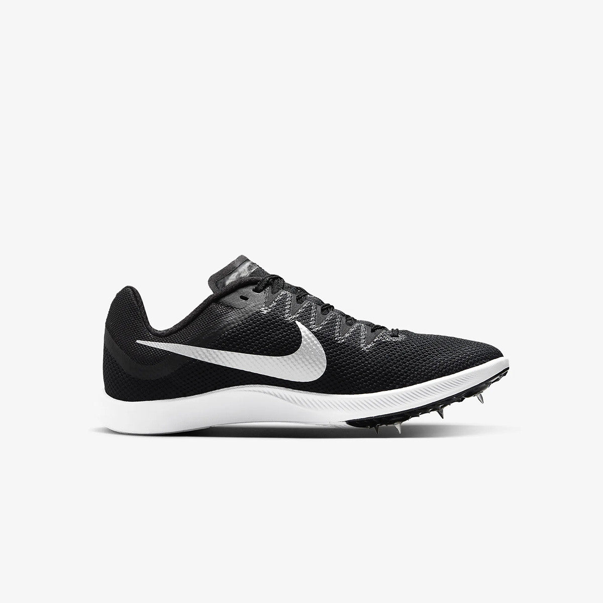 Nike Rival Distance - BLACK / METALLIC SILVER / BLACK