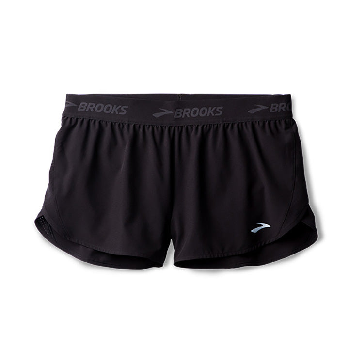 Brooks Breakaway 2.5" Short - BLACK