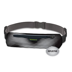 Amphipod AirFlow Microstretch Plus Luxe™ Belt Reflective - BLACK / NIGHT SKY