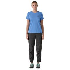 Patagonia Capilene® Cool Daily Graphic Shirt - CLEAN CLIMB ROOTS: ABUNDANT BLUE X-DYE