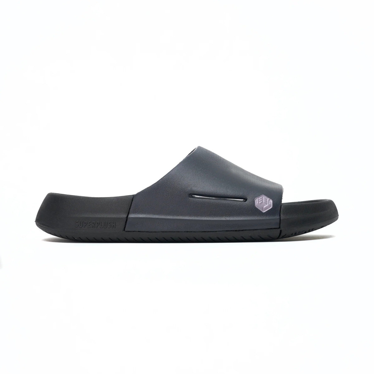 Roll Recovery Superplush Slide - CARBON BLACK