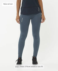 Salomon Cross Run 28" Tights - MIDNIGHT NAVY