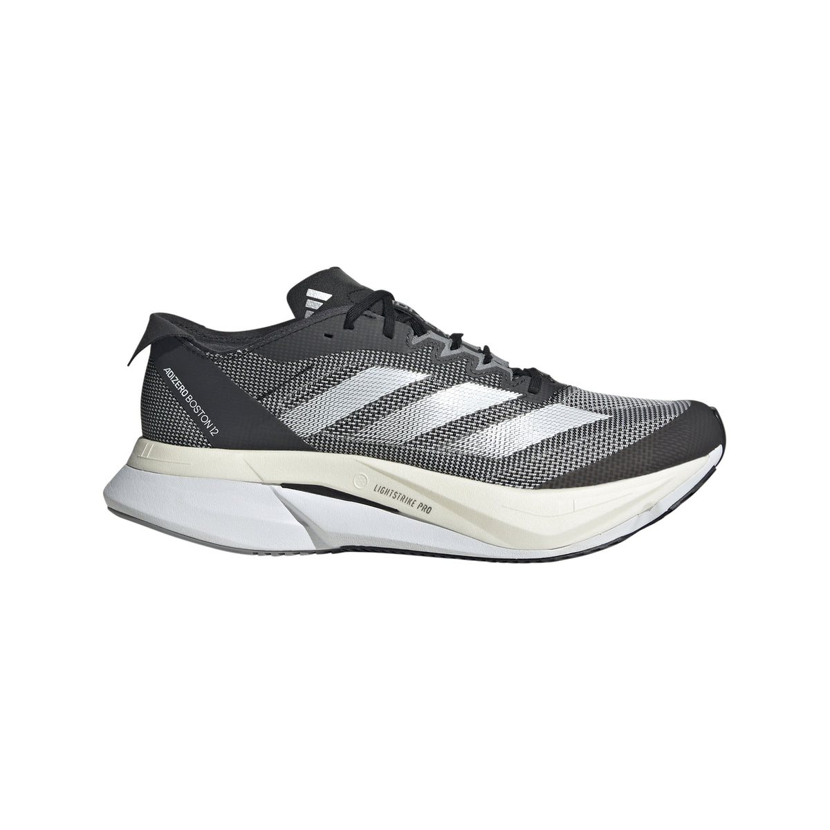 adidas Adizero Boston 12 - CORE BLACK / CLOUD WHITE / CARBON