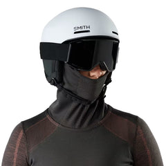 Smartwool Intraknit Hoodie - CHARCOAL / CORAL REEF