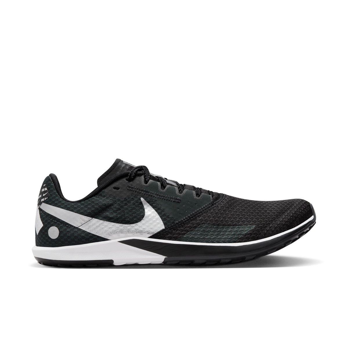 Nike Zoom Rival Waffle 6 - BLACK / METALLIC SILVER / DARK SMOKE GREY