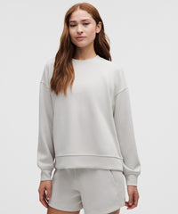 lululemon Softstreme Oversized Crewneck Pullover - DOVE GREY