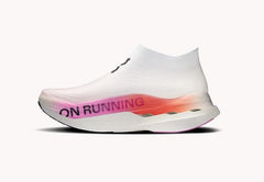 On Cloudboom Strike LS - WHITE / RASPBERRY