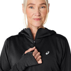 ASICS Road Winter Hoodie - PERFORMANCE BLACK