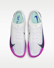 Nike ZoomX Dragonfly 2 Elite - WHITE / OBSIDIAN / HYPER VIOLET