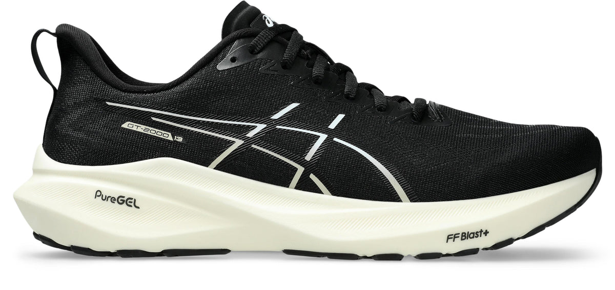 ASICS GT-2000 v13 - WIDE -- BLACK / WHITE
