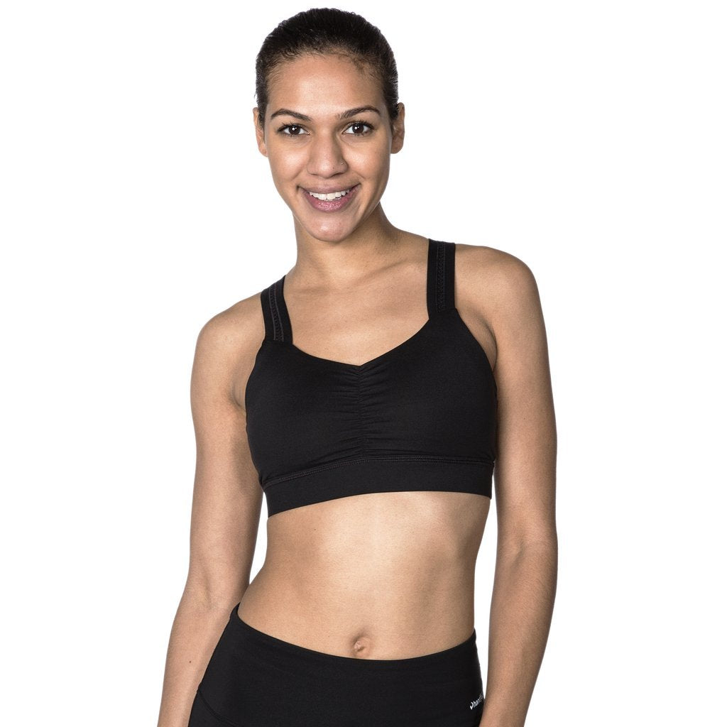 Handful Y-Back Sports Bra - BOOYA BLACK