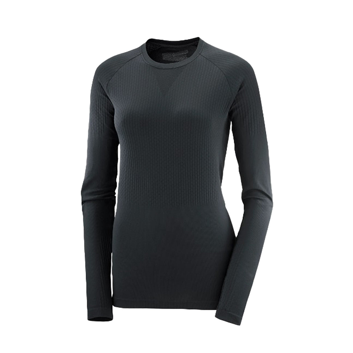Salomon Sense Aero Seamless Long Sleeve - DEEP BLACK