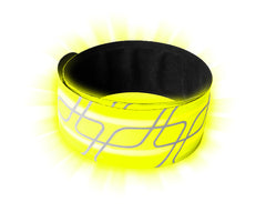 Amphipod Full Viz Slapband - ORANGE / SILVER
