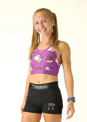 Chicknlegs OG Sports Bra - CHOCCY COWS