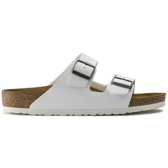 Birkenstock Arizona Birko-Flor Sandal - NARROW -- WHITE