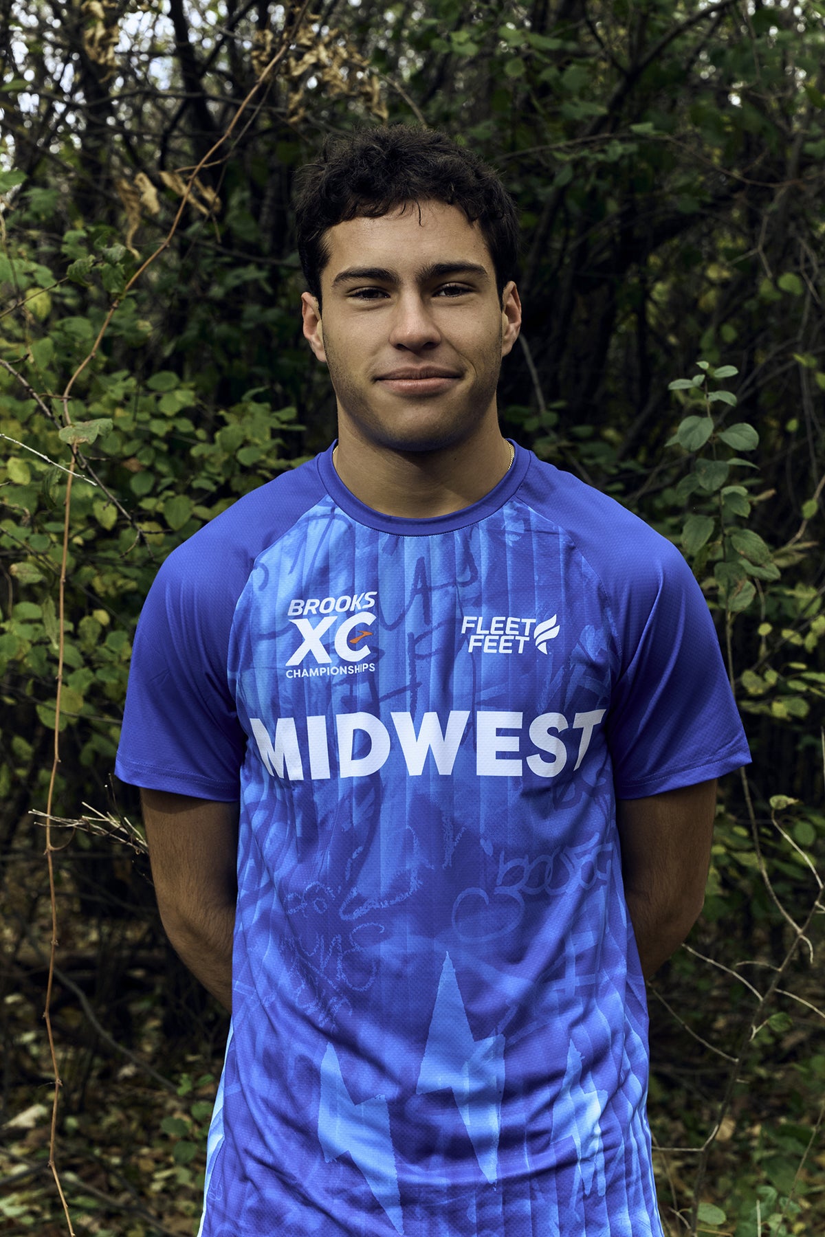 Brooks XC Champs Sunset SS Jersey - MIDWEST