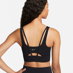 Nike Alate Ellipse Longline Bra - BLACK / SAIL