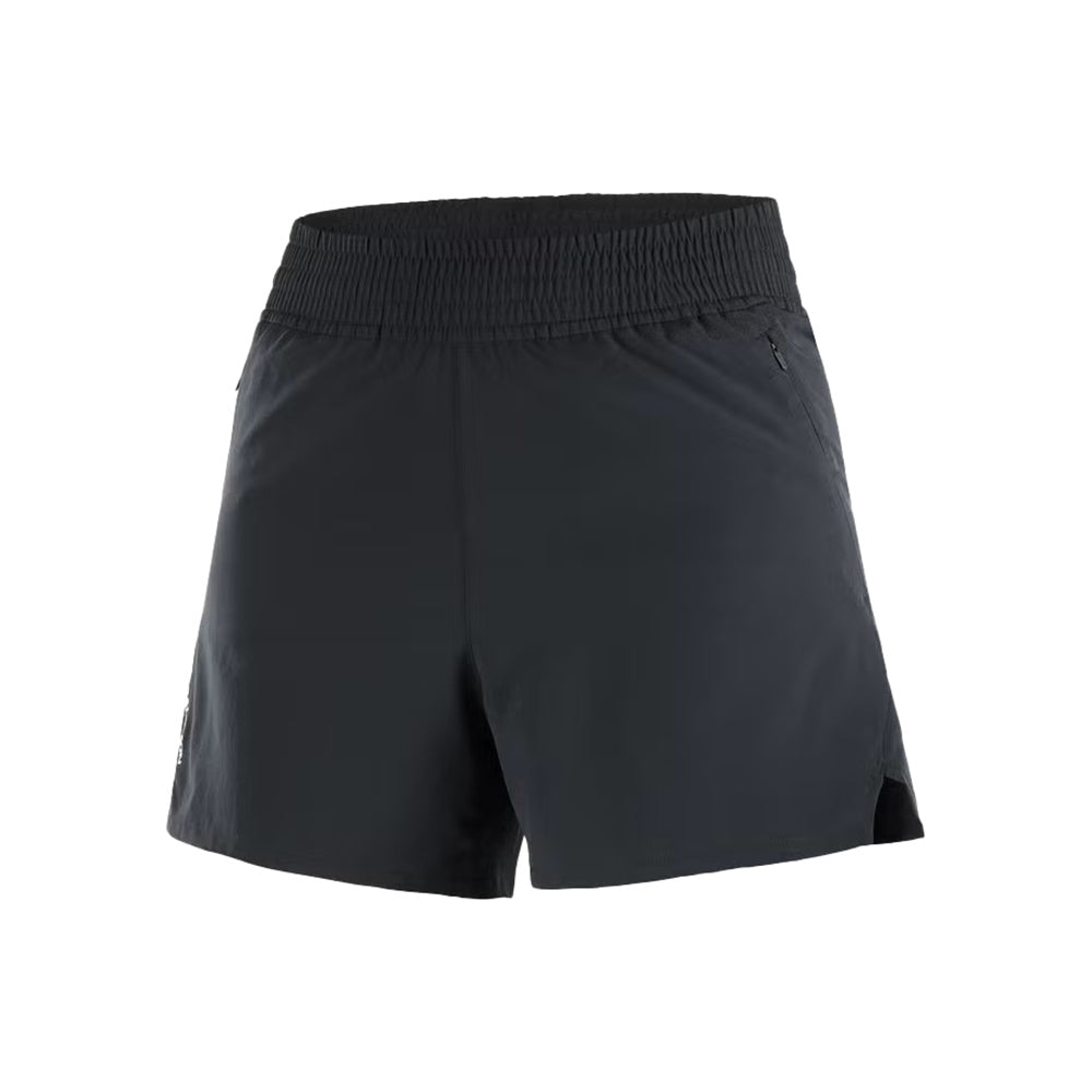 Salomon Shakeout Core Shorts 4" - DEEP BLACK