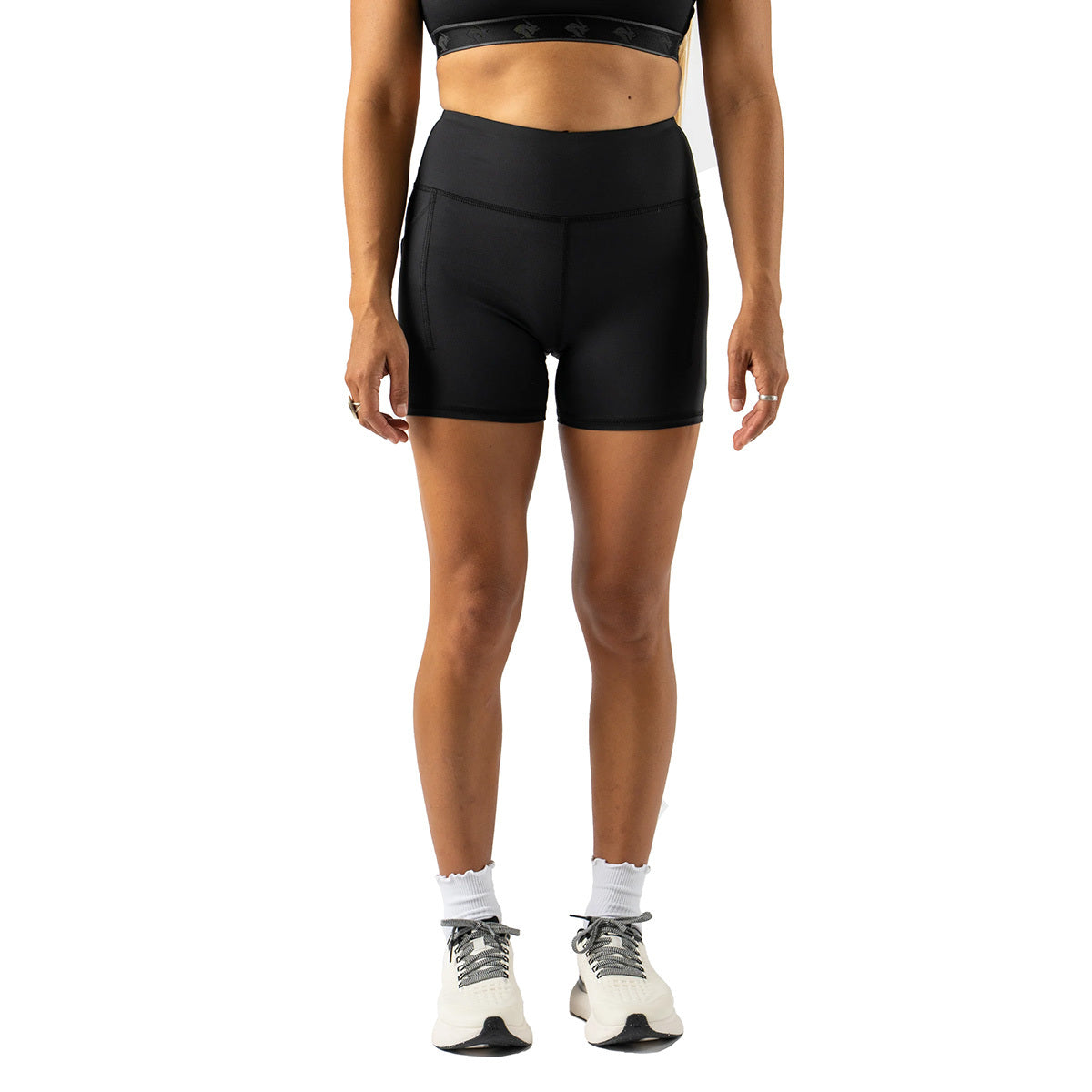 rabbit Speed Leggy High Rise 4" Short - BLACK