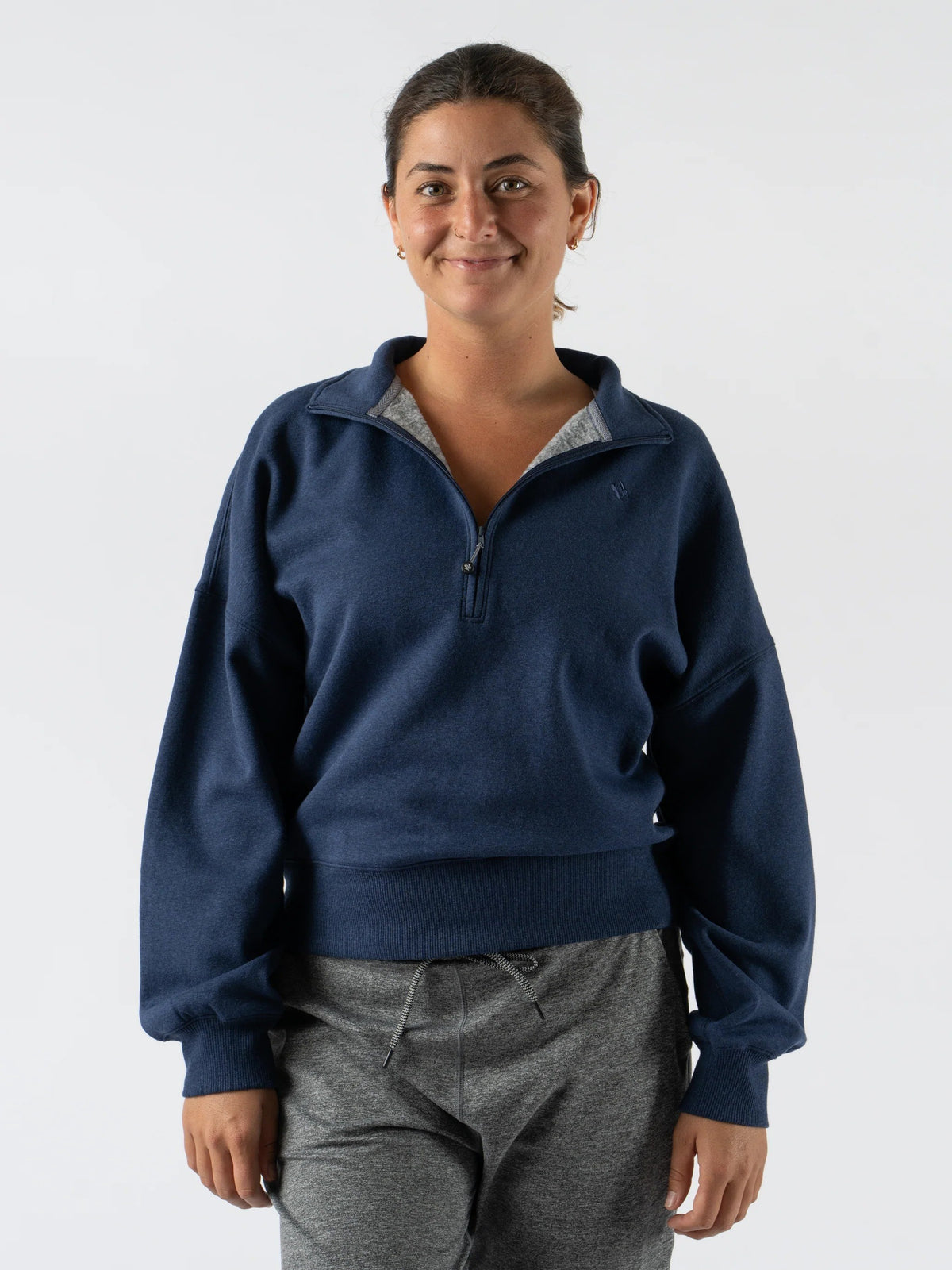 Rabbit Go-To Half-Zip - DRESS BLUES