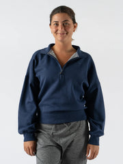 Rabbit Go-To Half-Zip - DRESS BLUES