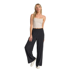Vuori Villa Wideleg Pant - BLACK