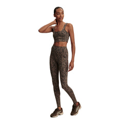 Varley Freesoft Cori Bra - BROWN CONTRAST CHEETAH