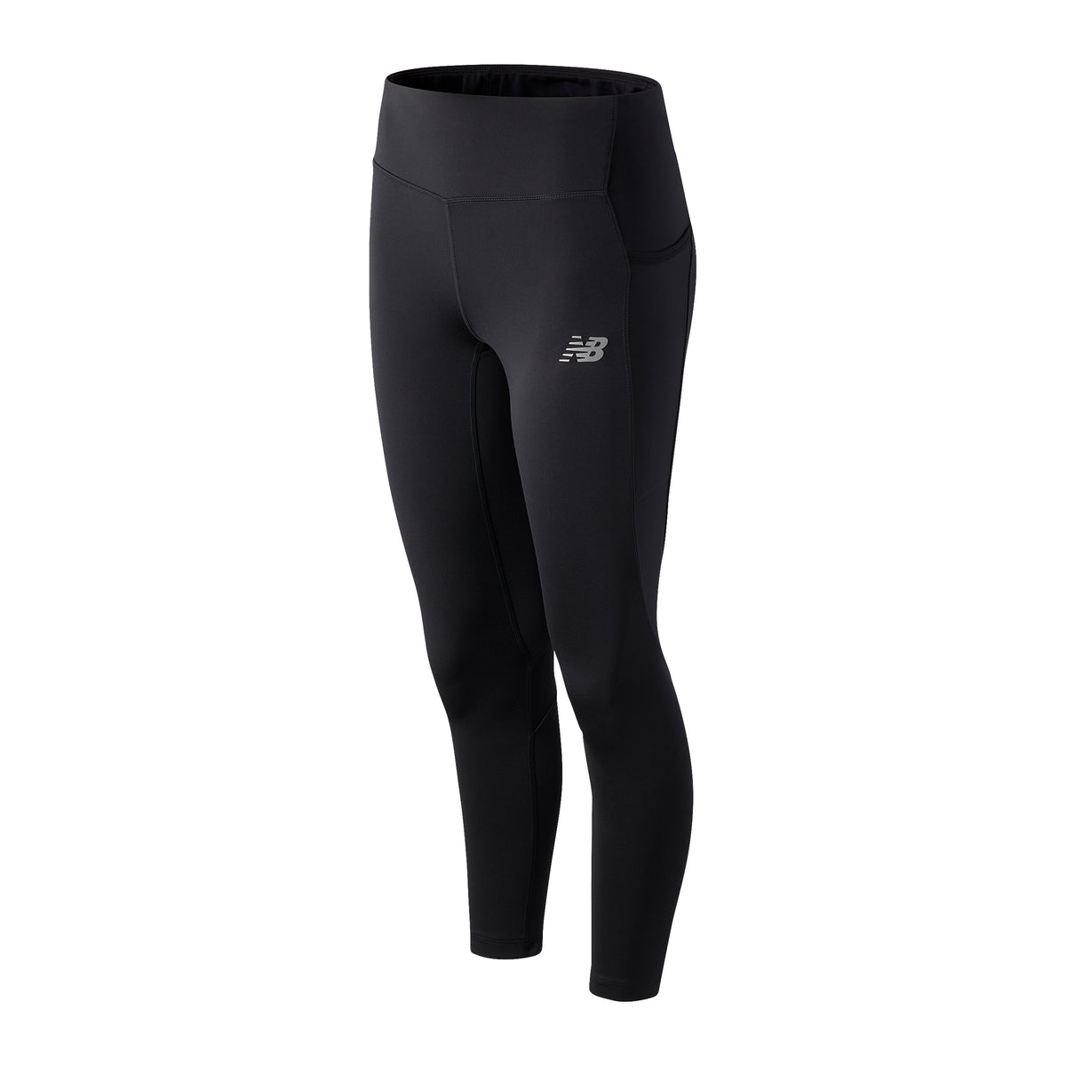 New Balance Impact Run Crop Without Mesh - BLACK