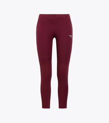 Diadora Run Tights Winter - MAROON BANNER