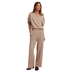 Varley The Wide Leg Pant - 30" -- MUSHROOM