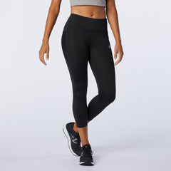 New Balance Impact Run Crop Without Mesh - BLACK