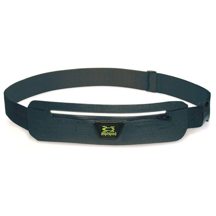Amphipod AirFlow MicroStretch Plus™ Belt - BLACK / SILVER