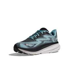 HOKA Clifton 9 GTX - PFAS FREE -- BLACK / RAINDROP