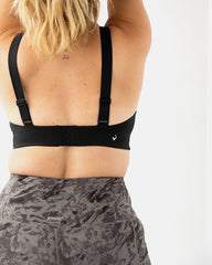 Handful Off the Hook Bra - BOOYA BLACK