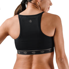 rabbit Strappy Pocket Bra - BLACK