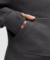 lululemon Scuba Oversized Full-Zip Hoodie *Waffle - HEATHERED GRAPHITE GREY