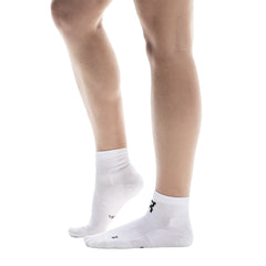 On Core Run Sock Mid 2 Pack - WHITE