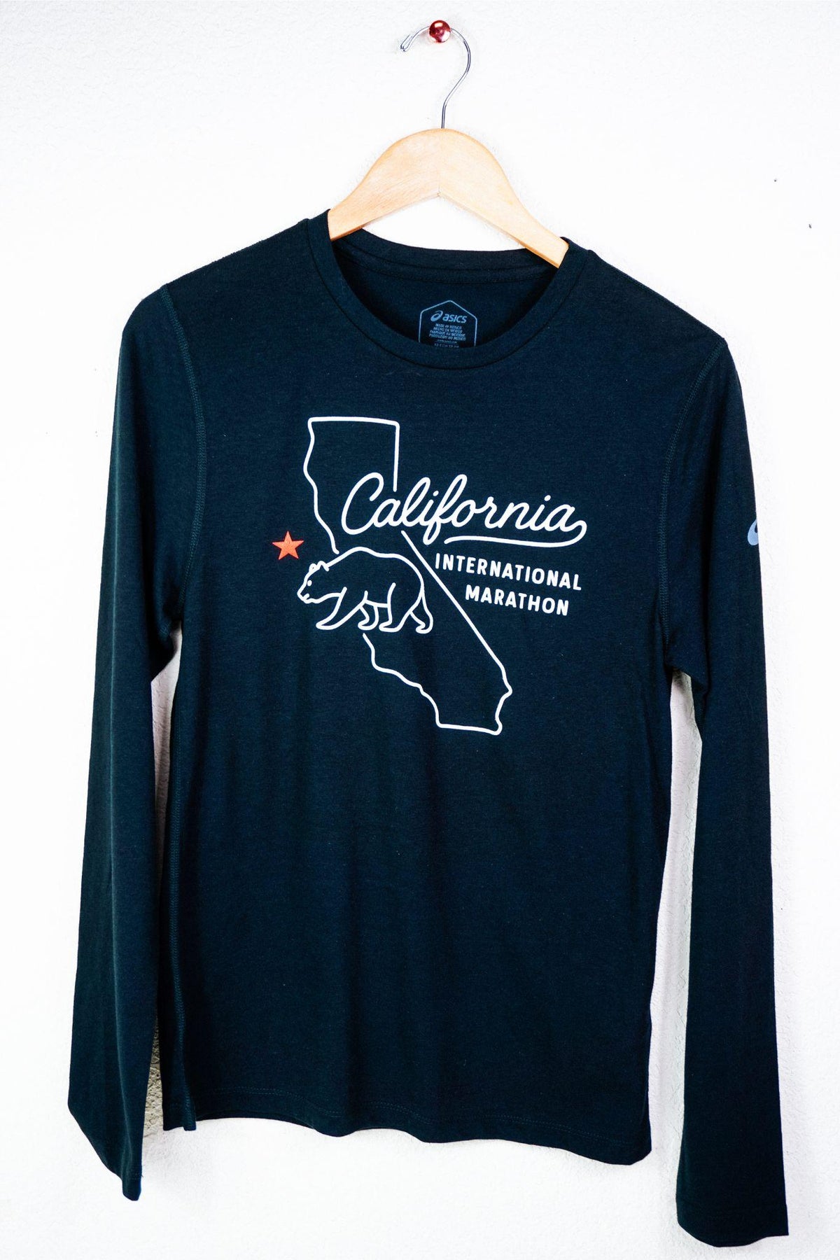 ASICS CIM 2025 PR Longsleeve Triblend Tee - PERFORMANCE BLACK